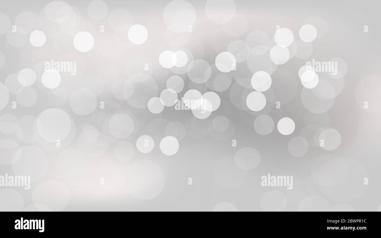 Abstract background bokeh blurred. Bokeh soft gray for graphic banner. Grey  background with bokeh circle soft. Soft blur grey light wallpaper. vector  Stock Vector Image & Art - Alamy