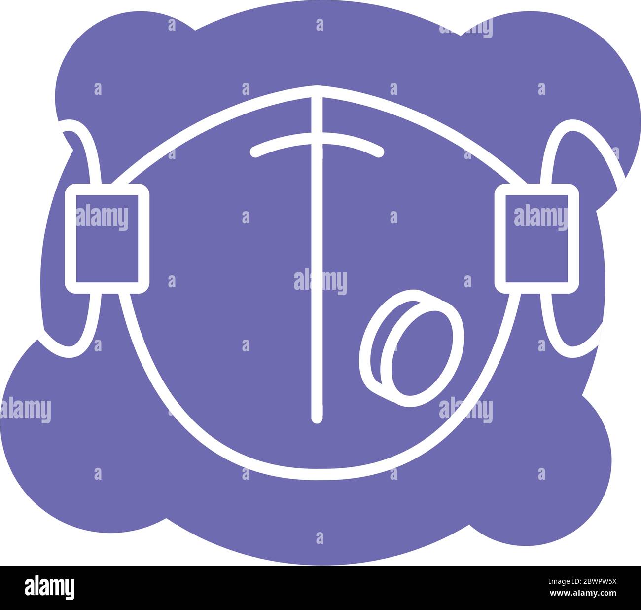 face mask accessory block style Stock Vector Image & Art - Alamy