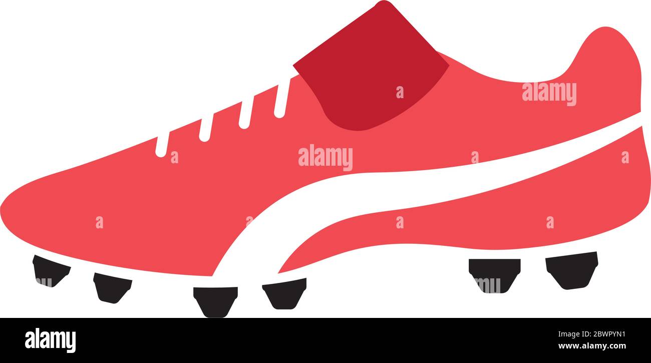 Football shoe graphic design template vector isolated Stock Vector