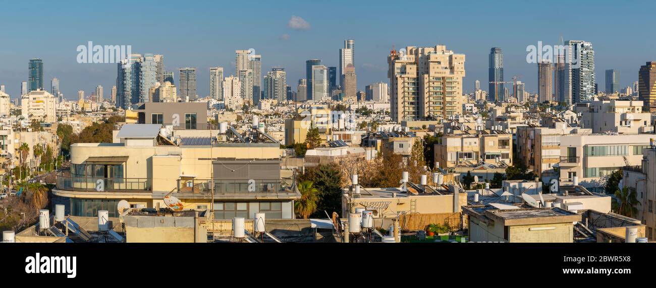 Tel aviv skyline hi-res stock photography and images - Alamy