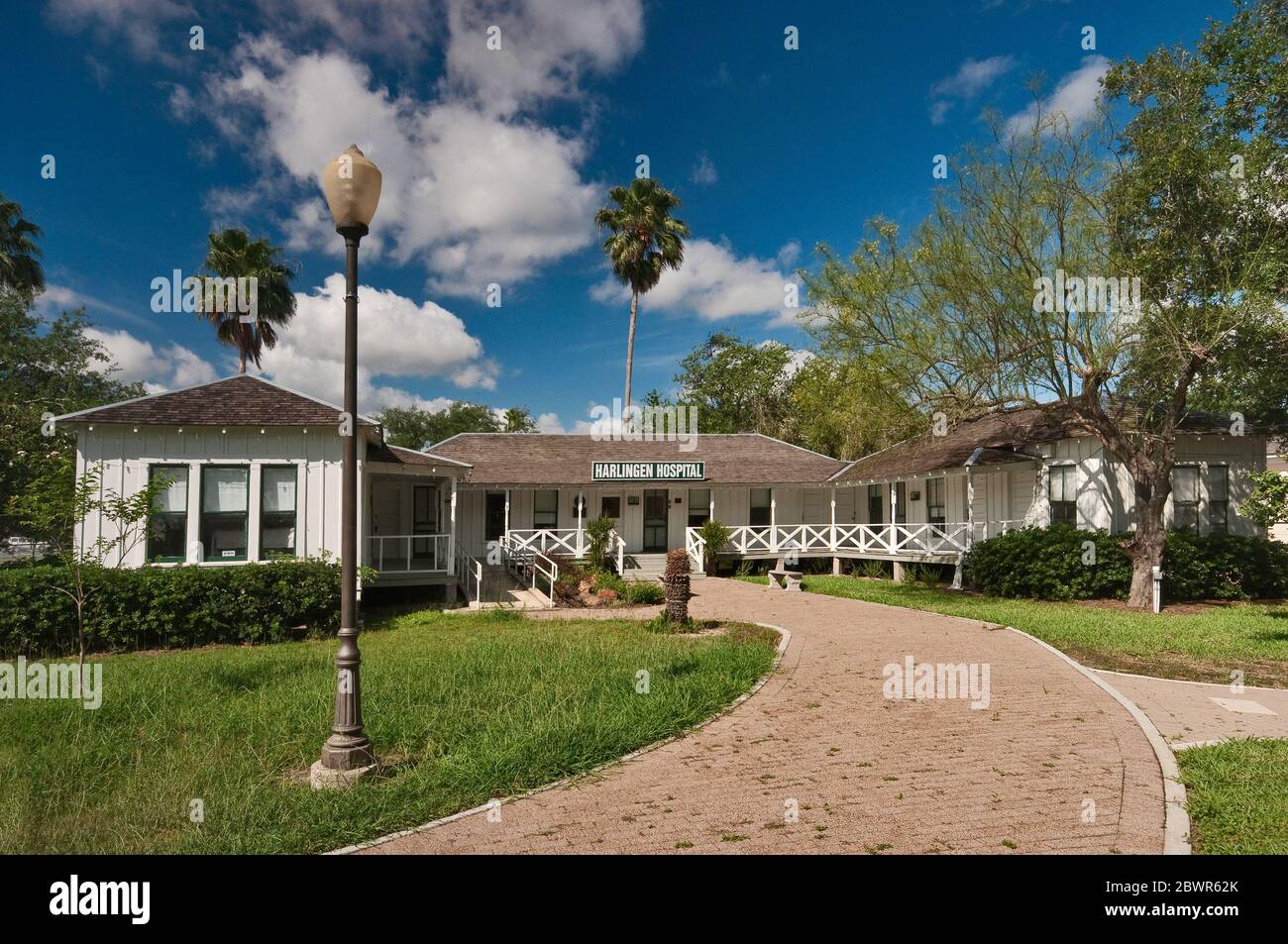 Harlingen Hospital, built 1923, moved in 1978 to Harlingen Arts