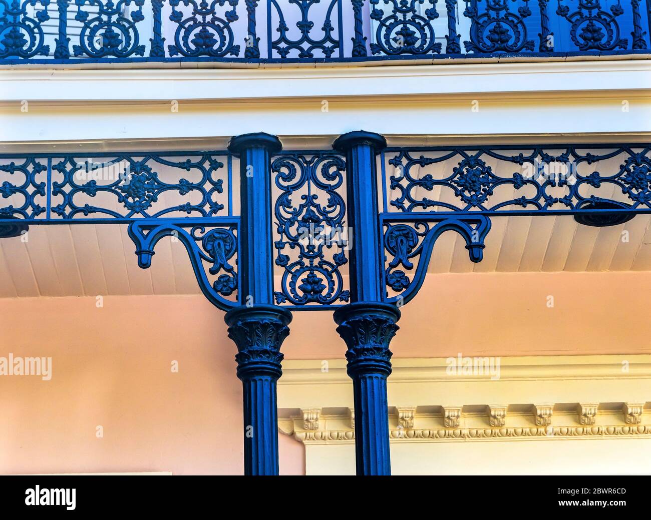 New orleans, louisiana wrought iron hires stock photography and images