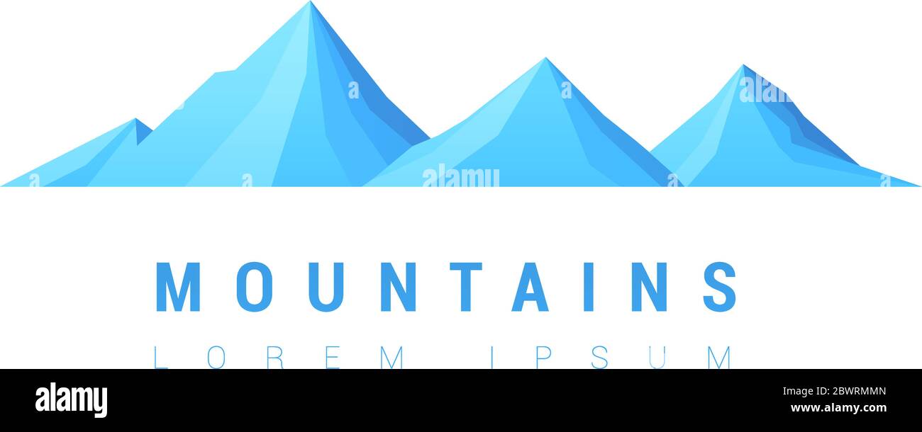 Mountain Logo Stock Vector