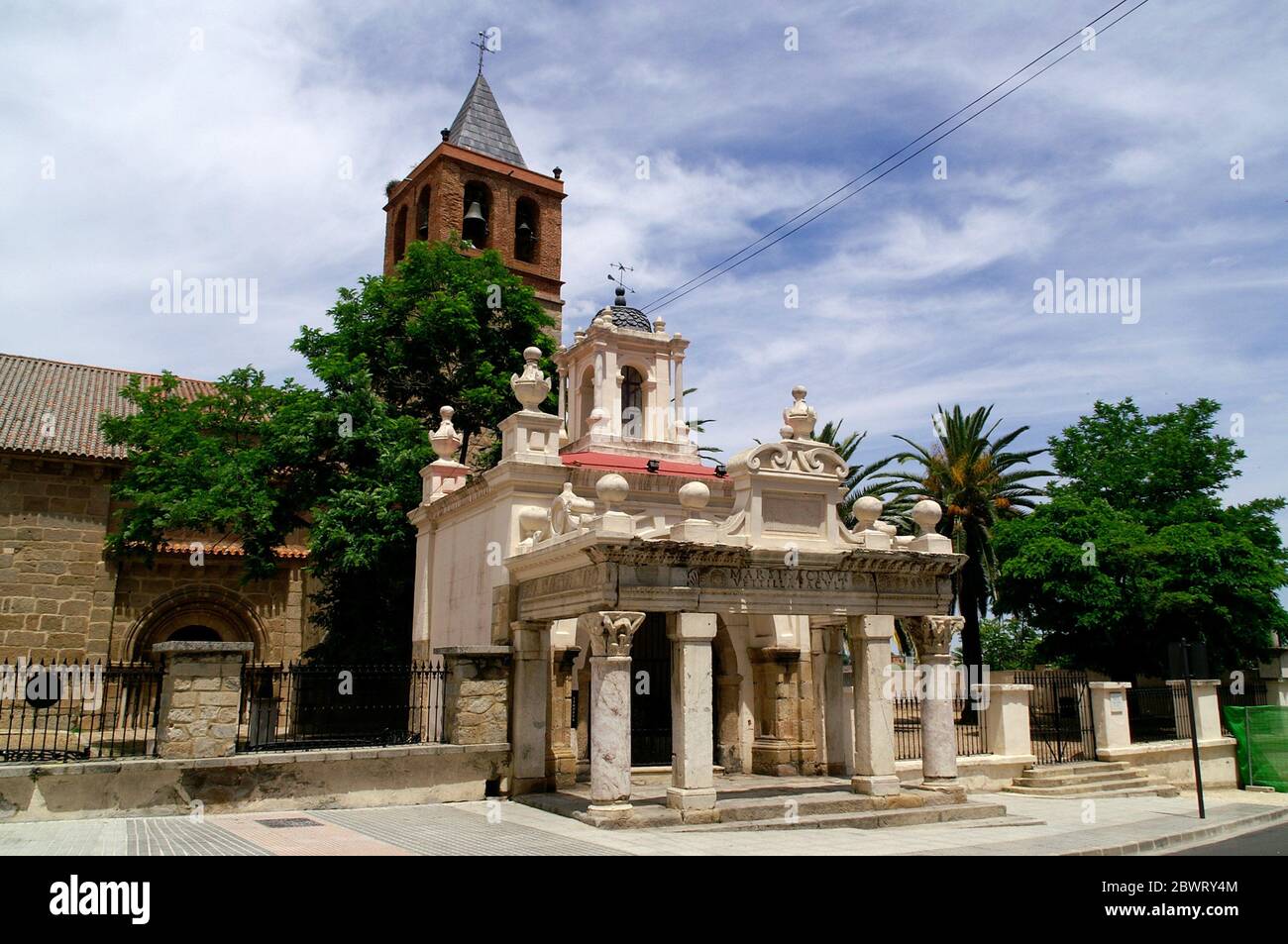 Mérida (Spain). Hornito de Santa Eulalia next to the martyrial basilica of Santa  Eulalia in the city of Mérida Stock Photo - Alamy
