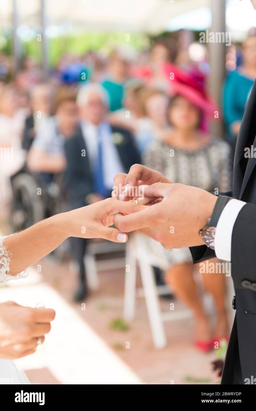 Moment of exchange hires stock photography and images Alamy