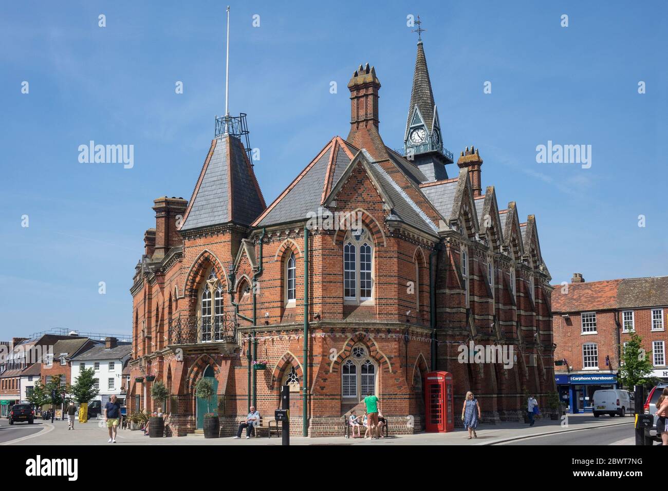 England, Berkshire, Wokingham, Town Hall Stock Photo Alamy