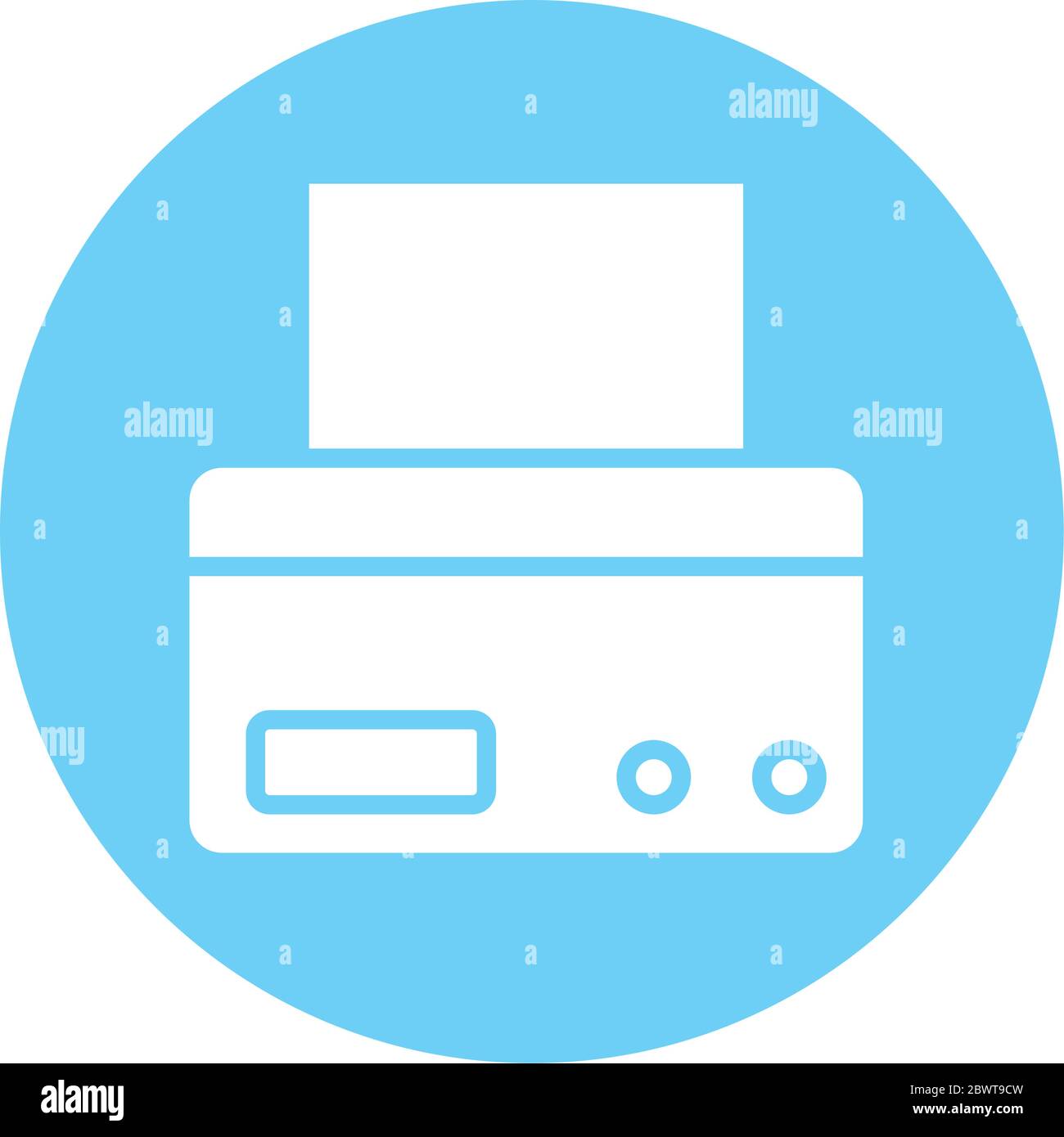 printer machine block style icon Stock Vector Image & Art - Alamy