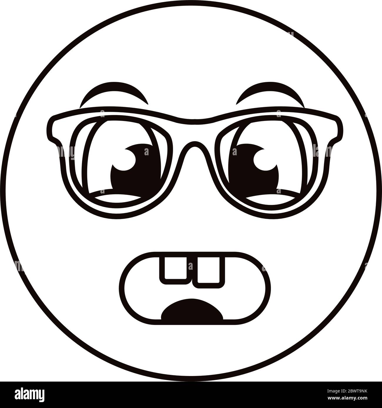 Grimacing face emoji hi-res stock photography and images - Alamy