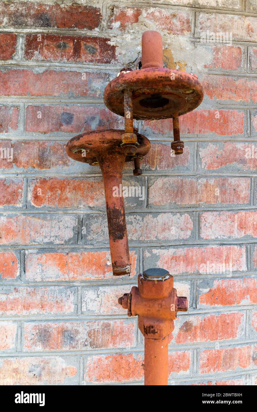 Gas distribution system. Natural resources to support the production