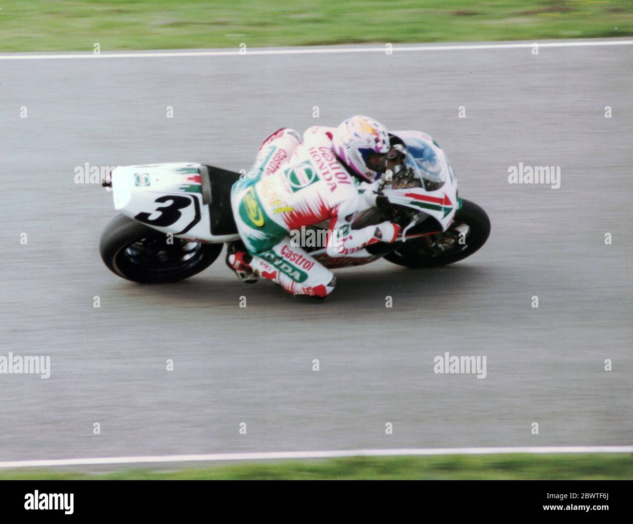 Aaron Slight, Castrol Honda Racing, Assen, The Netherlands 1996 Stock Photo