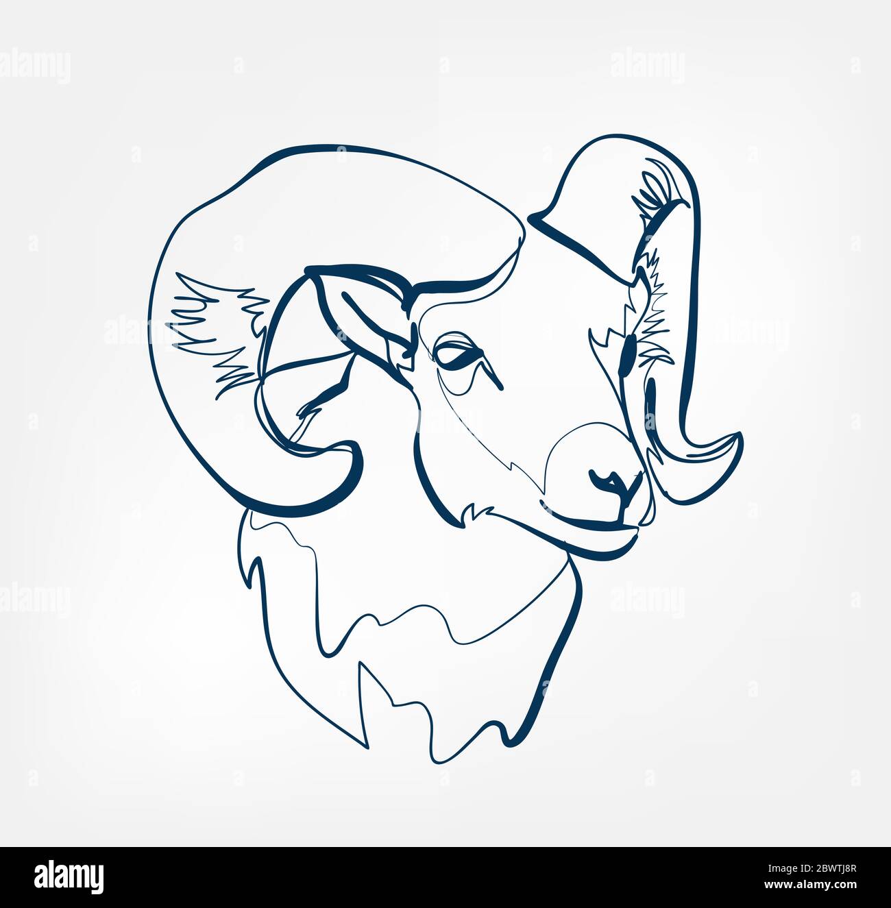 ram vector animal wild one line Stock Vector Image & Art - Alamy ram vector animal wild one line Stock Vector Image & Art - Alamy