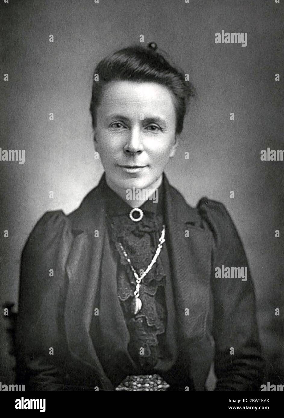 SOPHIE BRYANT (1850-1922) Anglo-Irish mathematician, educator and feminist Stock Photo