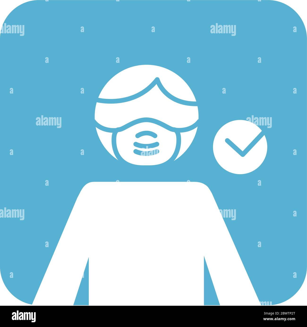 man using face mask line style icon Stock Vector Image & Art - Alamy