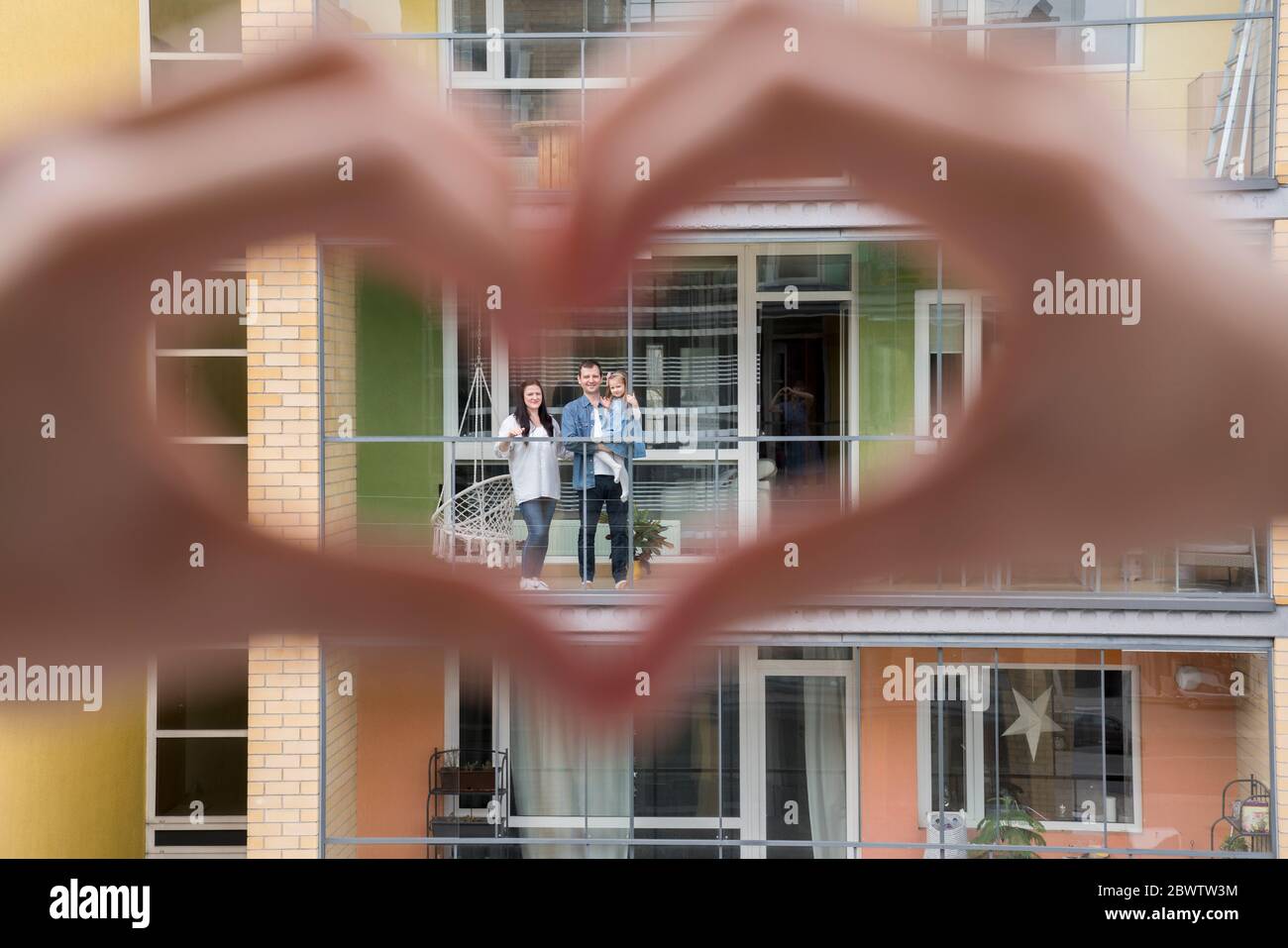 Lockdown neighbours hi-res stock photography and images - Alamy