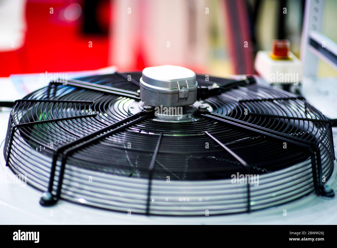 Modern humidifier and air purifier At the factory Stock Photo Alamy
