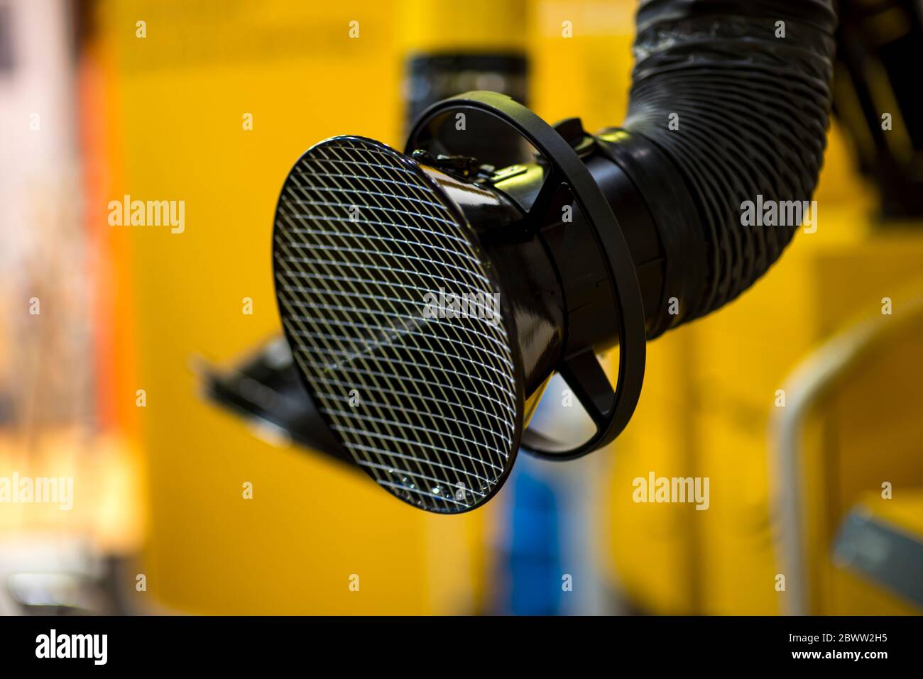 Modern humidifier and air purifier At the factory Stock Photo Alamy