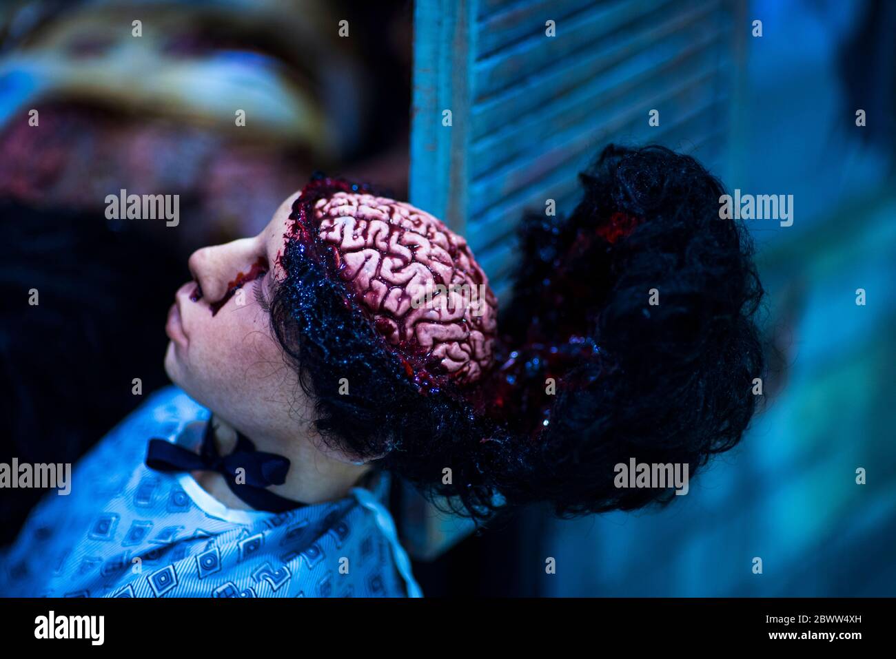Brain surgery pavilion of fear, House of Horror Stock Photo