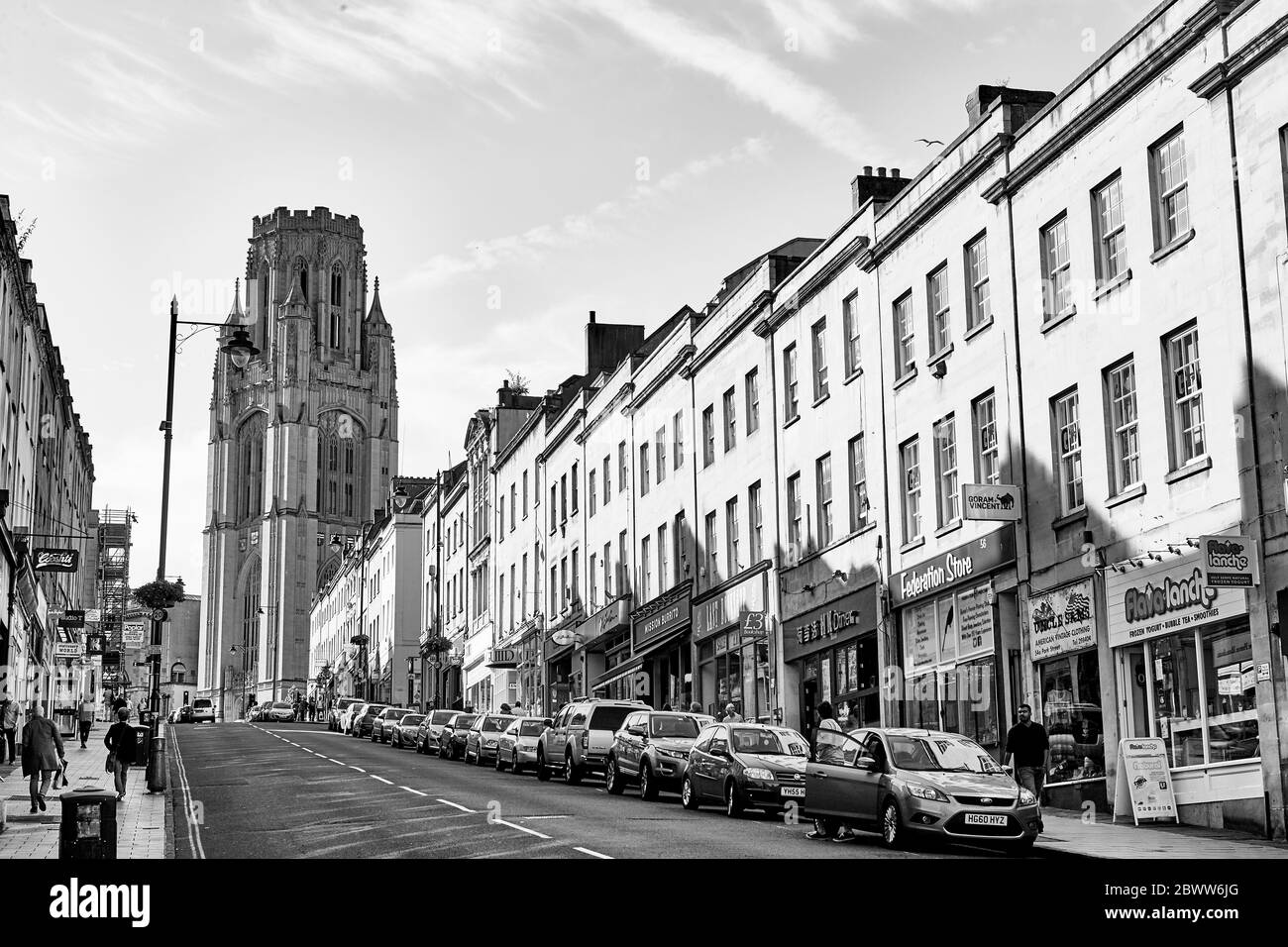 Wills Memorial Building on Park Street, Queens Road, Bristol, England