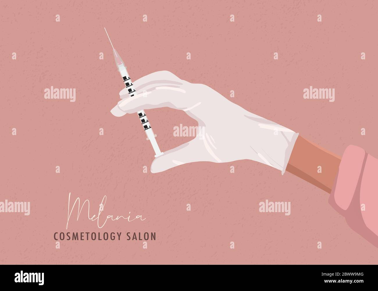 Beauty woman injection, smooth skin, lips filler, cosmetology aesthetic