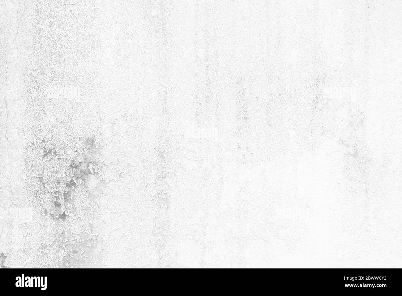White Grunge Peeling Painted Concrete Wall Texture Background Stock ...