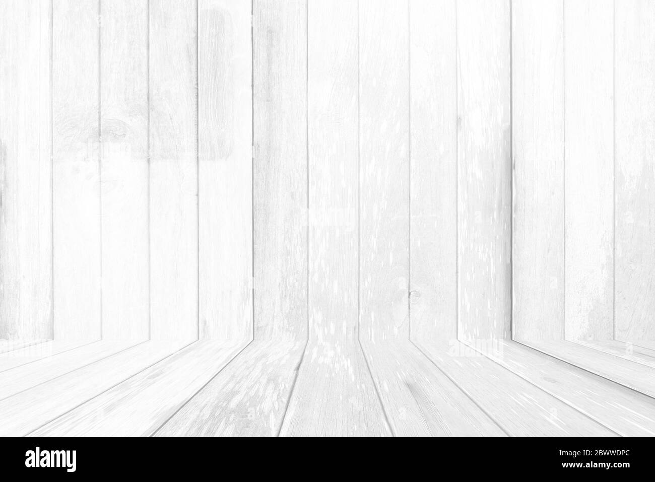 Abstract White Wood Room Texture Background, Suitable for Backdrop