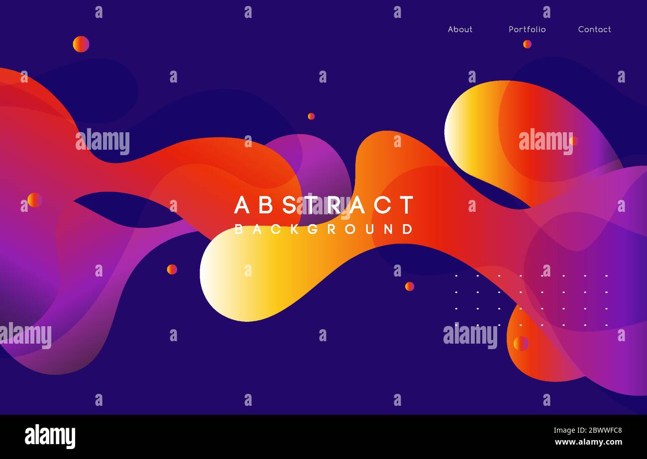 Moving colorful abstract background. Dynamic Effect. Vector ...