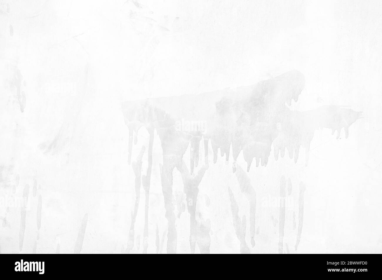 Water Stain on White Paint Concrete Wall Stock Photo Alamy