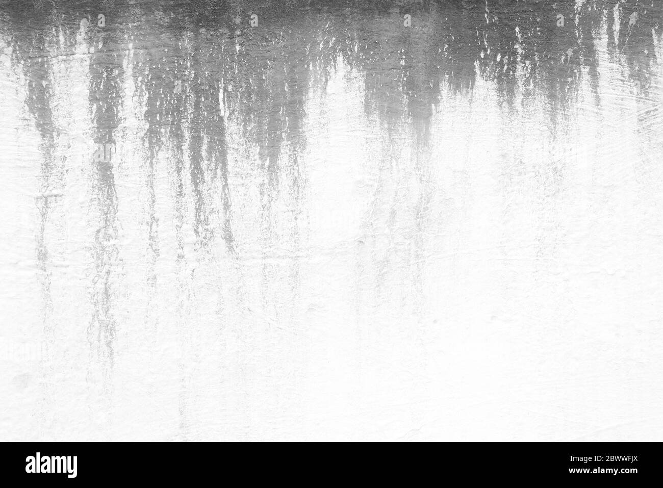 Water Stain on White Concrete Wall Texture Background Stock Photo Alamy