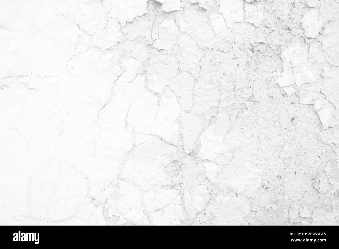 White Grunge Peeling Painted Concrete Wall Texture Background Stock ...