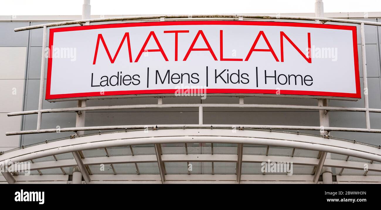 Matalan retail store front Stock Photo