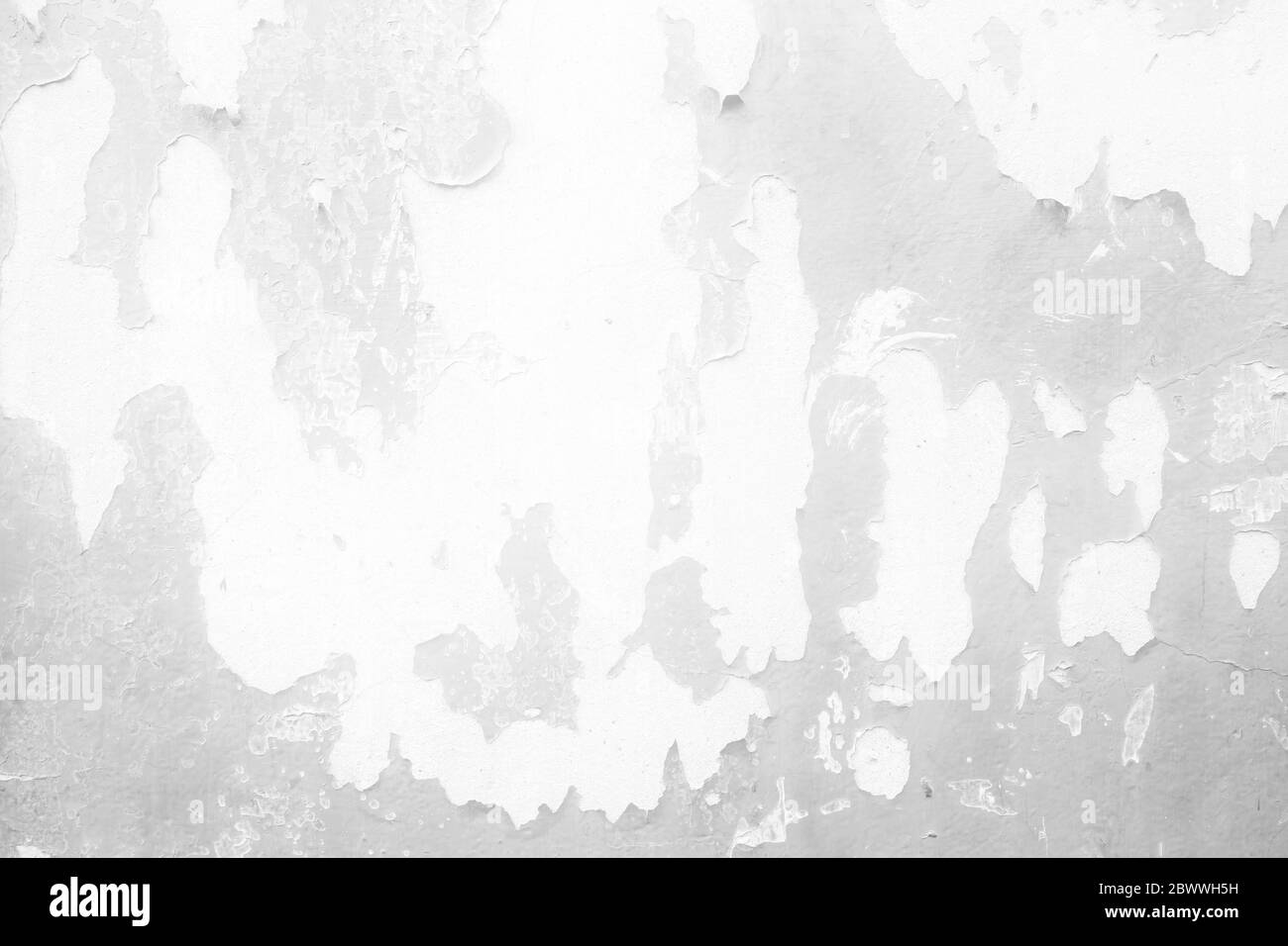 White Peeling Concrete Wall Texture Background Stock Photo - Alamy