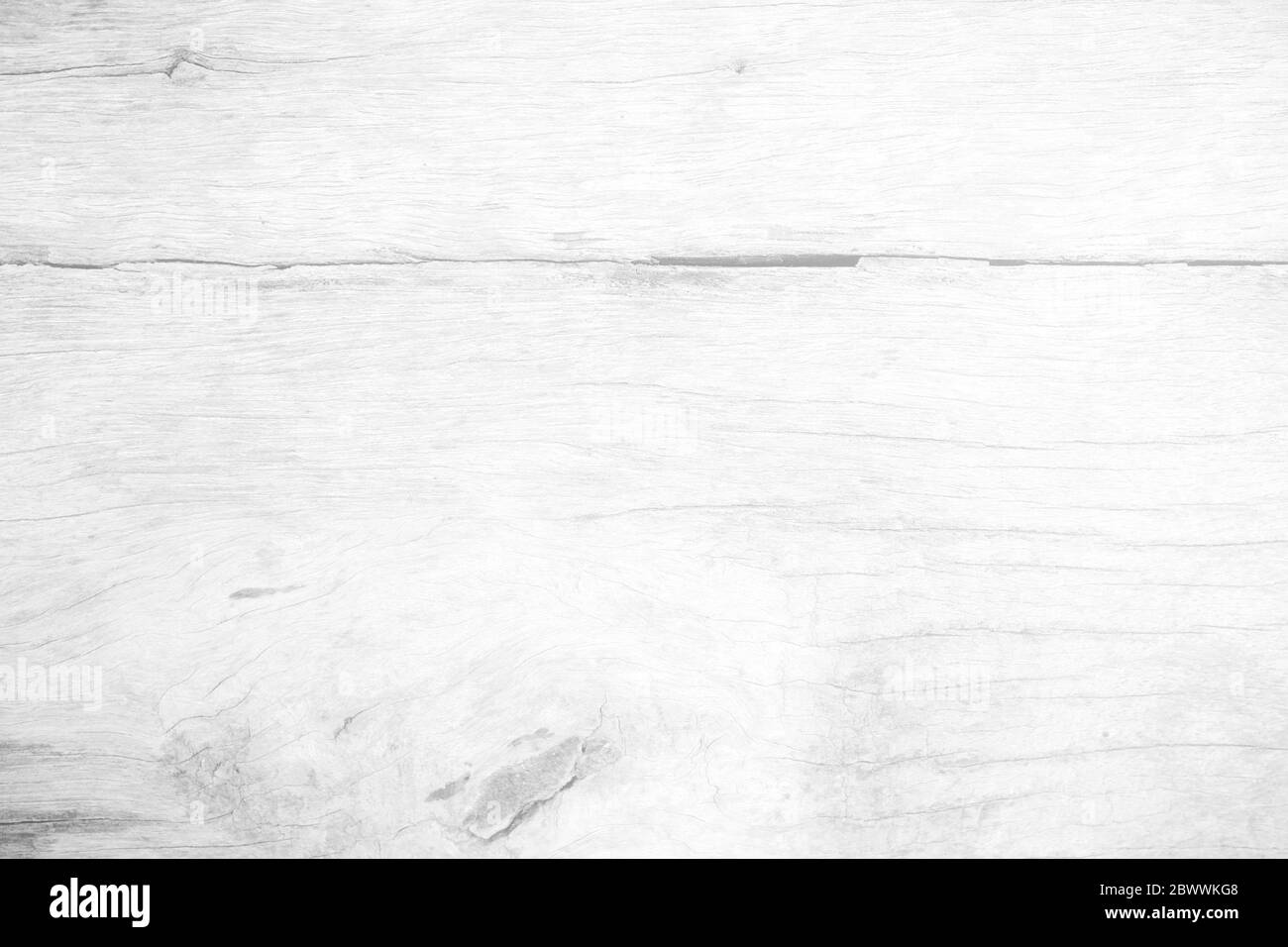 Old White Wooden Board Texture Background. Stock Photo