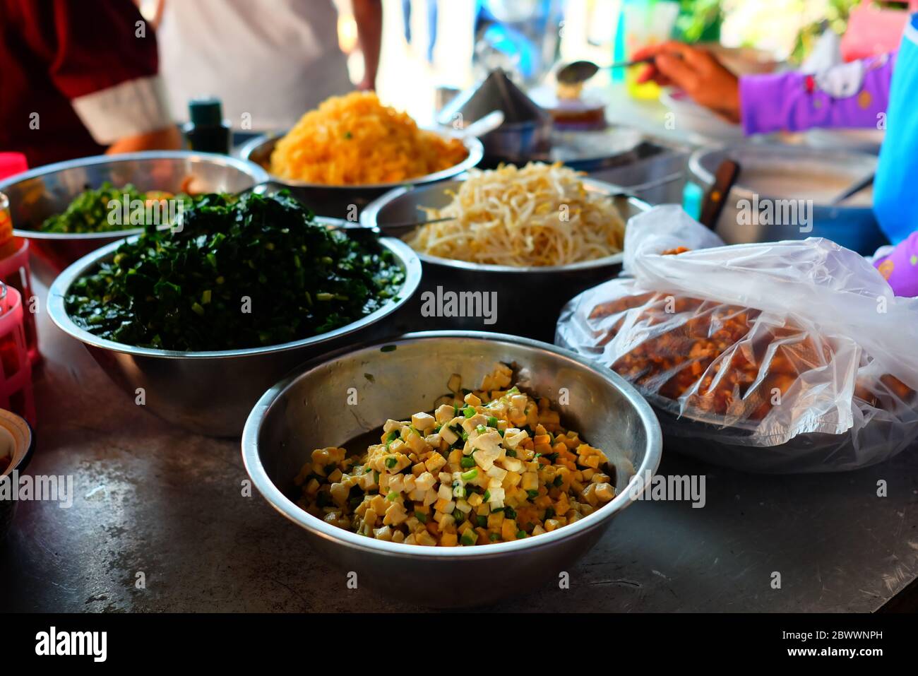 Steamed RiceSkin Dumpling Noodles Stock Photo Alamy