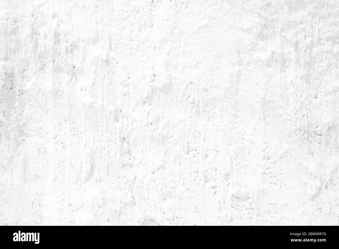 White Stucco Wall Texture Background. Stock Photo