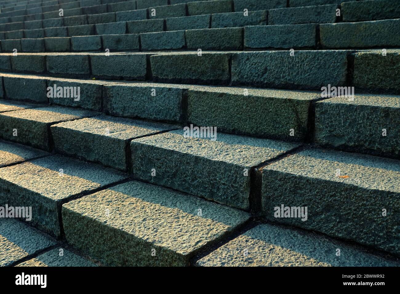 Close up Stone Stairs Background. Stock Photo