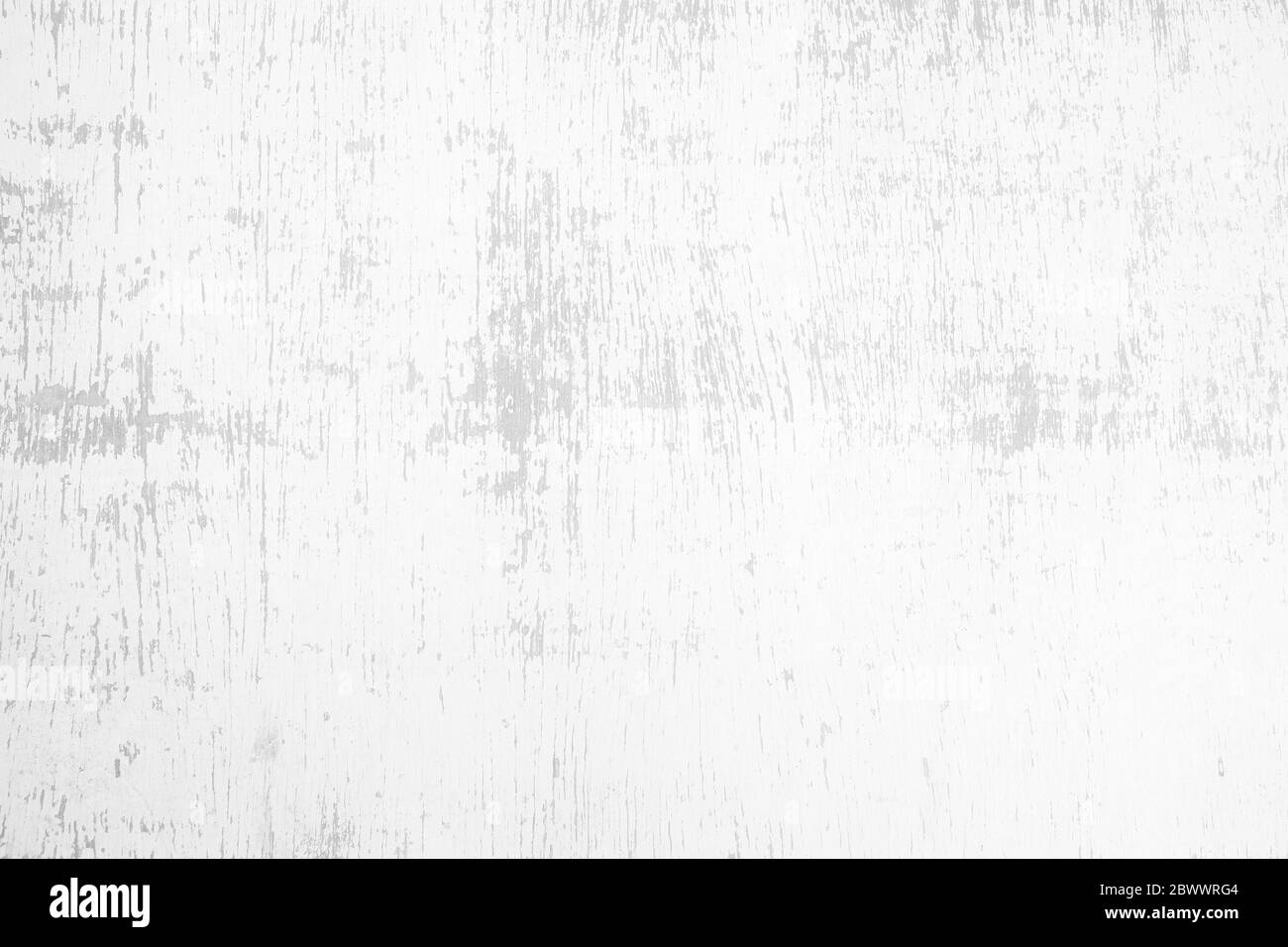 White Peeling Paint on Wooden Board Background. Stock Photo