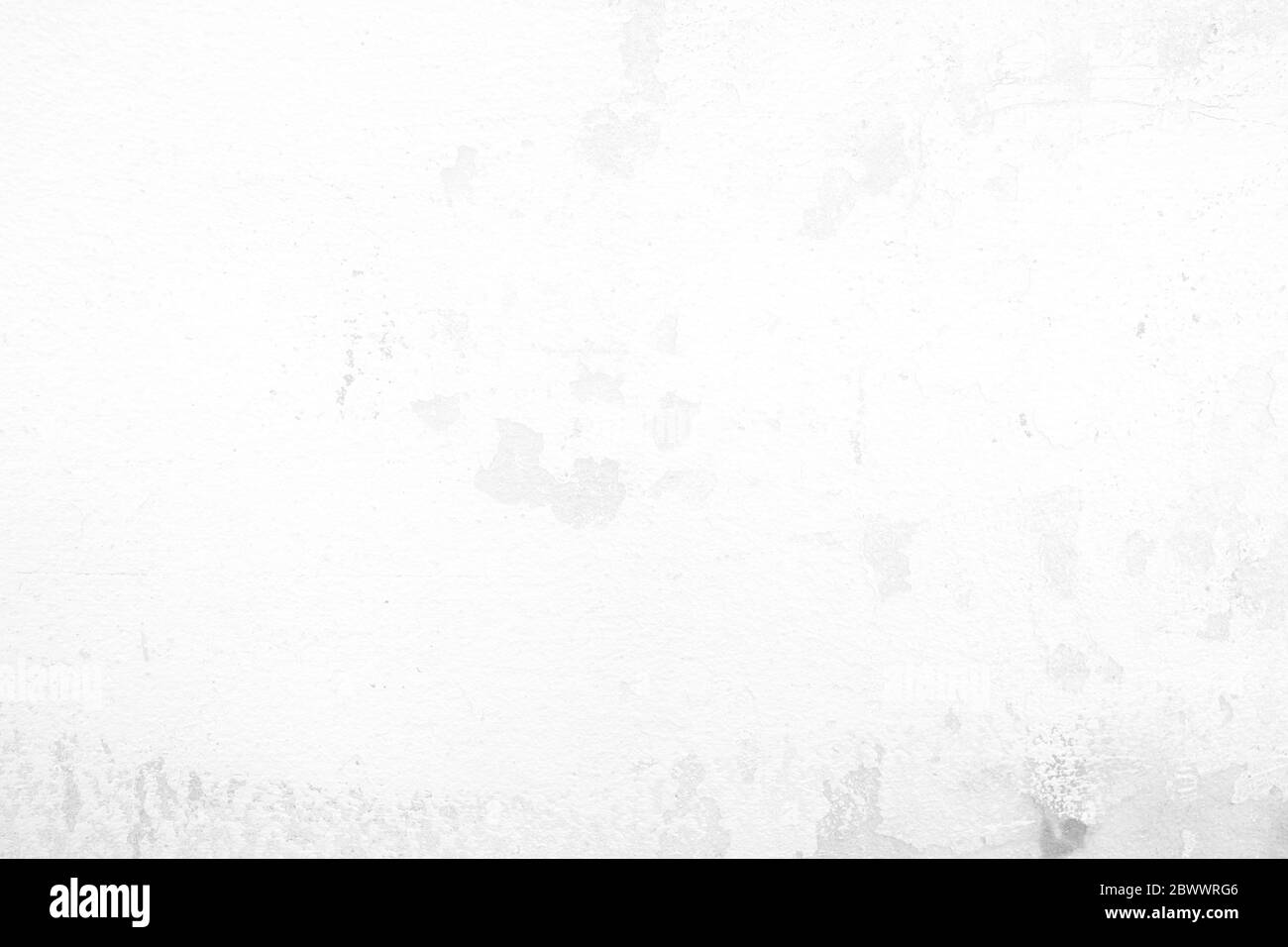 White Grunge Concrete Wall Texture Background. Stock Photo