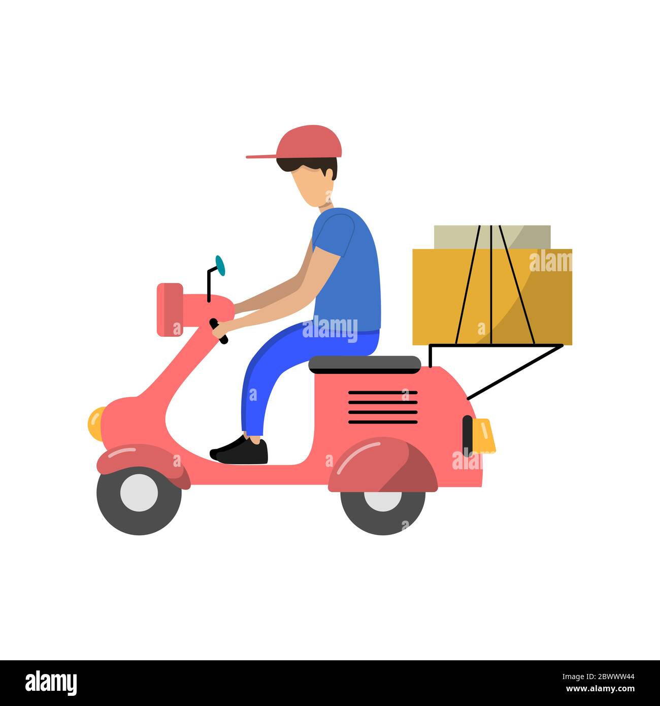 Online delivery service concept online order track Stock Vector Image ...