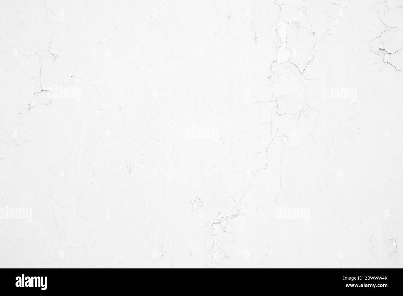 White Peeling Cracked Concrete Wall Texture Background Stock Photo - Alamy
