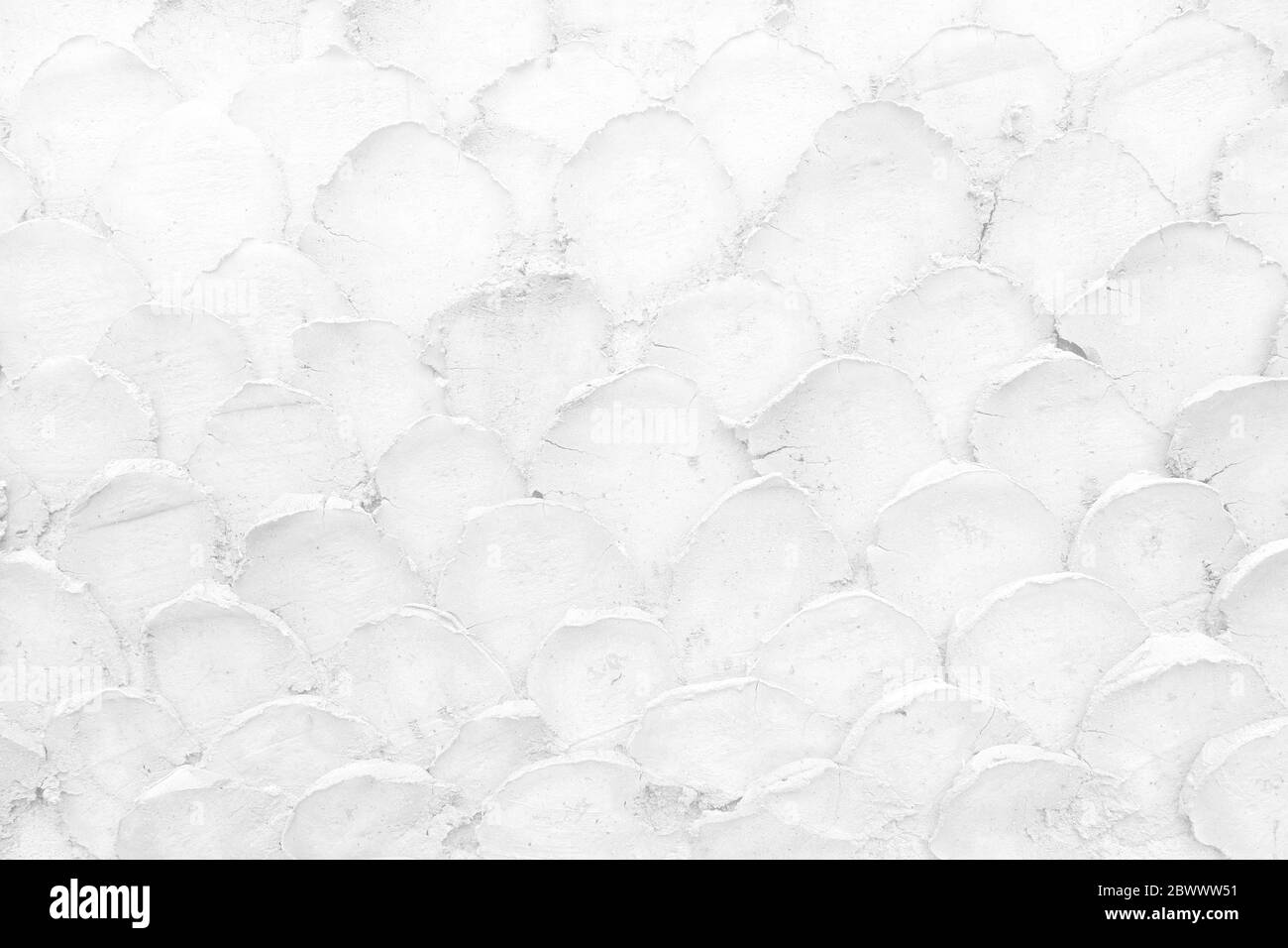 White Fish scale Stucco Wall Texture Background Stock Photo - Alamy