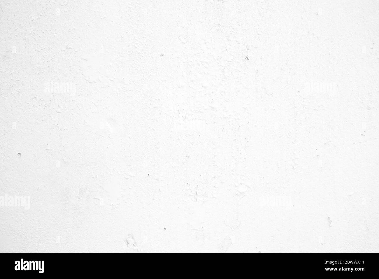 White Grunge Peeling Painted Concrete Wall Texture Background. Stock Photo