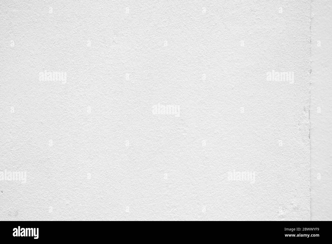 White Concrete Wall Texture Background. Stock Photo
