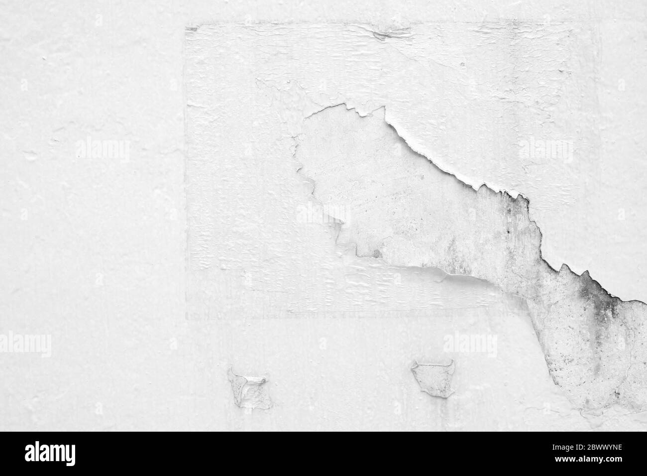 Old White Peeling Painting Wall Texture Background Stock Photo - Alamy
