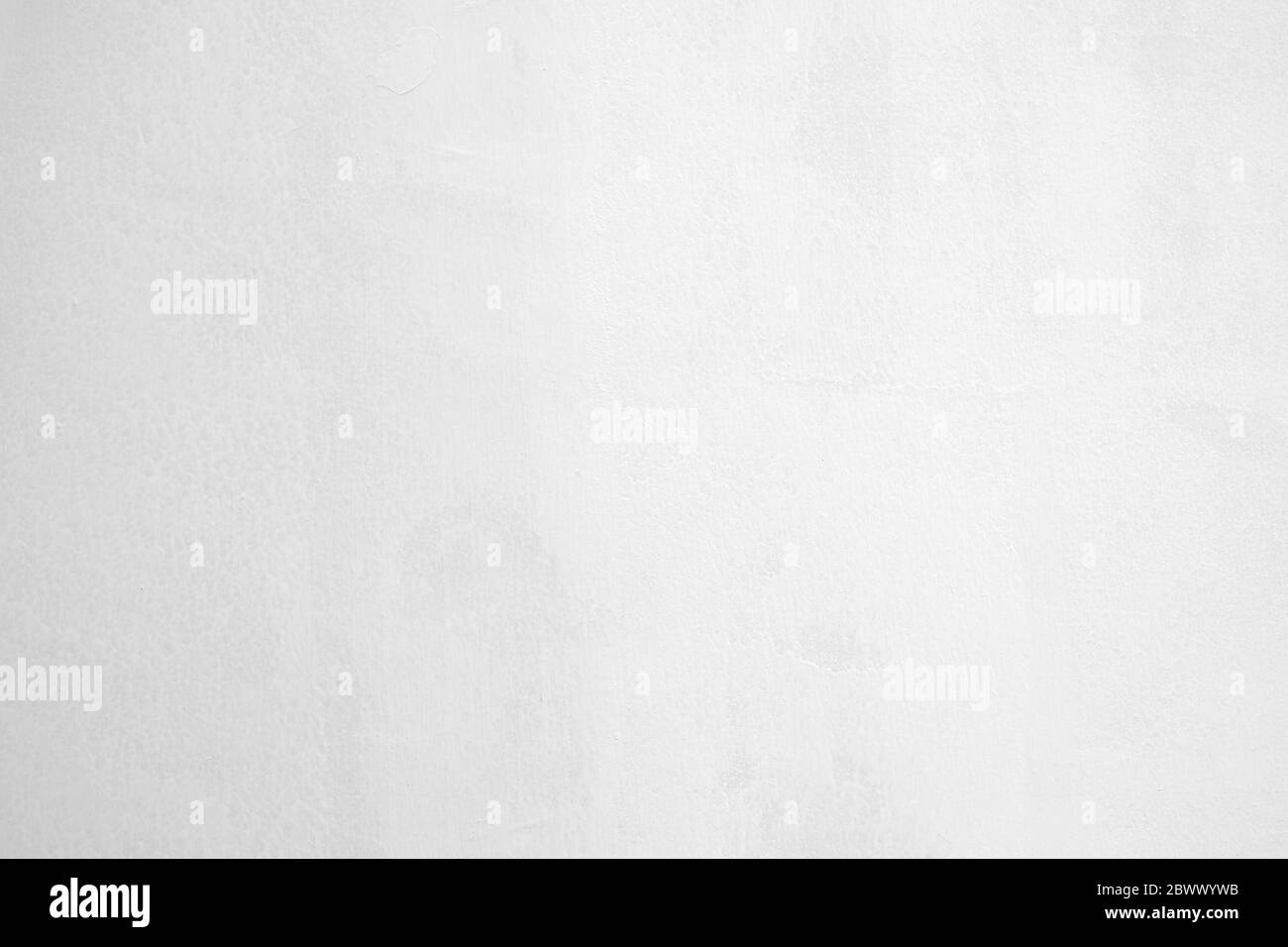 Unfinished White Painting Concrete Wall Texture Background Stock Photo
