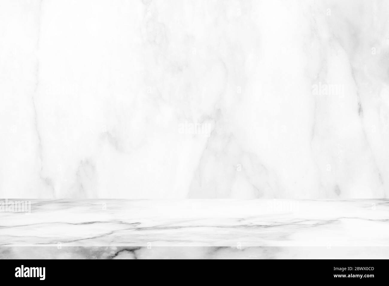 Abstract Luxury White Marble Table with Wall Background Stock Photo Alamy