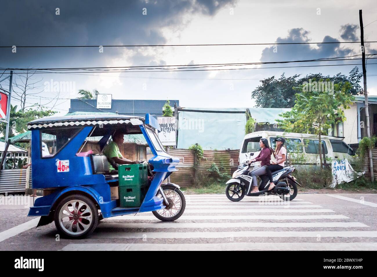 Philippine rickshaw hi-res stock photography and images - Alamy