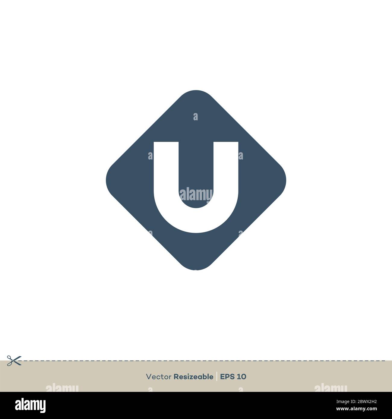 Letter U Logo Template Illustration Design. Vector EPS 10 Stock Photo ...