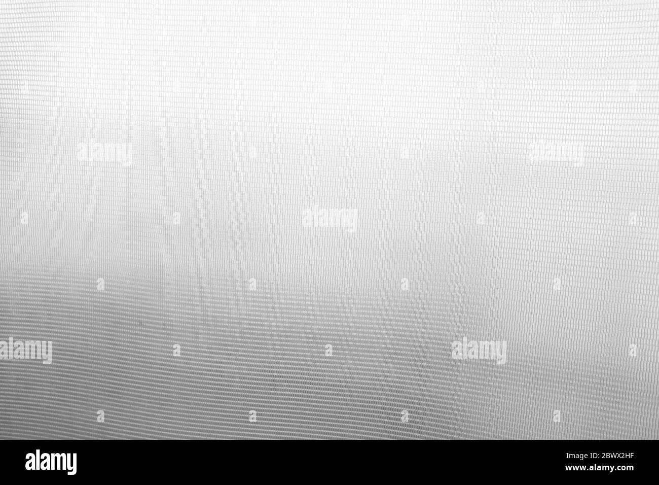 Close up White PVC Curtain Texture Background. Stock Photo
