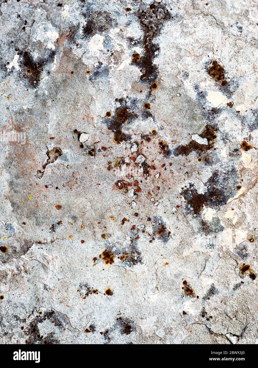 Abstract rusty concrete and metallic Background. Stock Photo