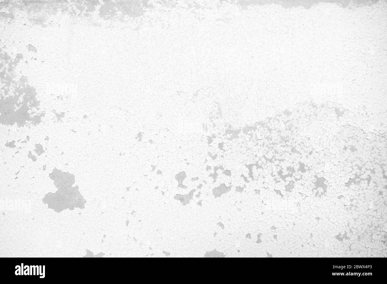 White Peeling Painting on Concrete Wall Texture Background Stock Photo ...